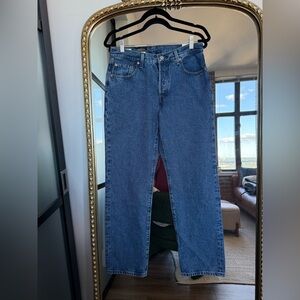 Levi's Classic Blue Denim Jeans